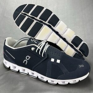 On Cloud 5 Running Sneakers Men's 10.5 US Midnight Blue Comfort Shoes 59.98916